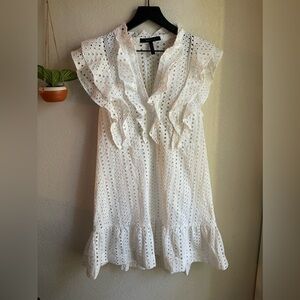 BCBGMAXzZRIA eyelet dress